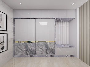 UMA CREATIVE INTERIORS Modular Dining Room Design
